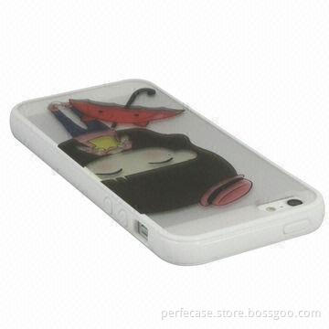 Silicone Case for iPhone, Various Patterns are Available